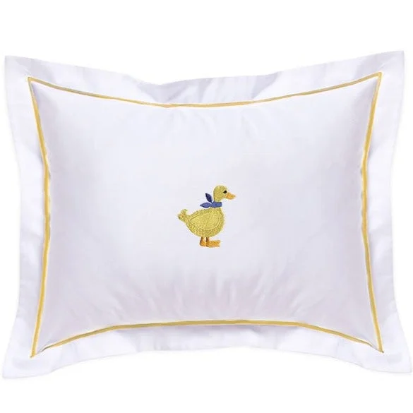 Baby Boudoir Pillow Cover in Duck Yellow