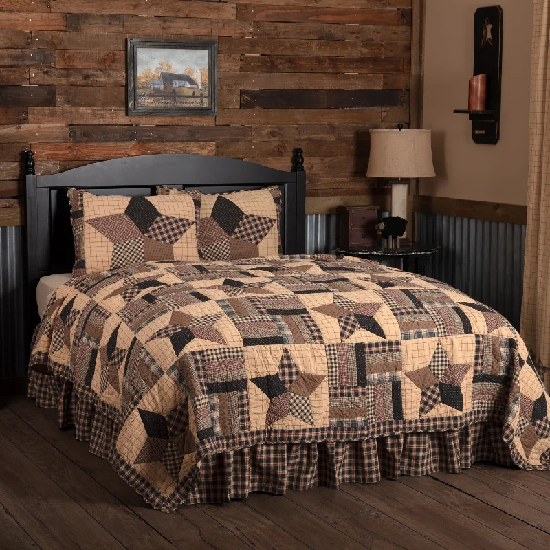 Bingham Star Luxury King Quilt 120Wx105L