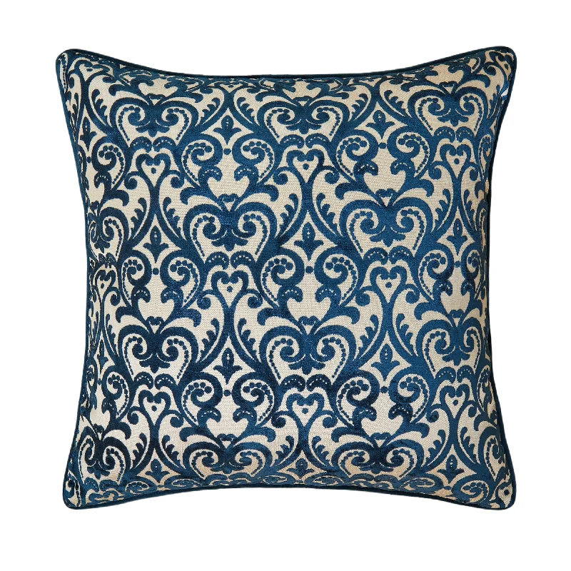 Blue Ikat Pillow