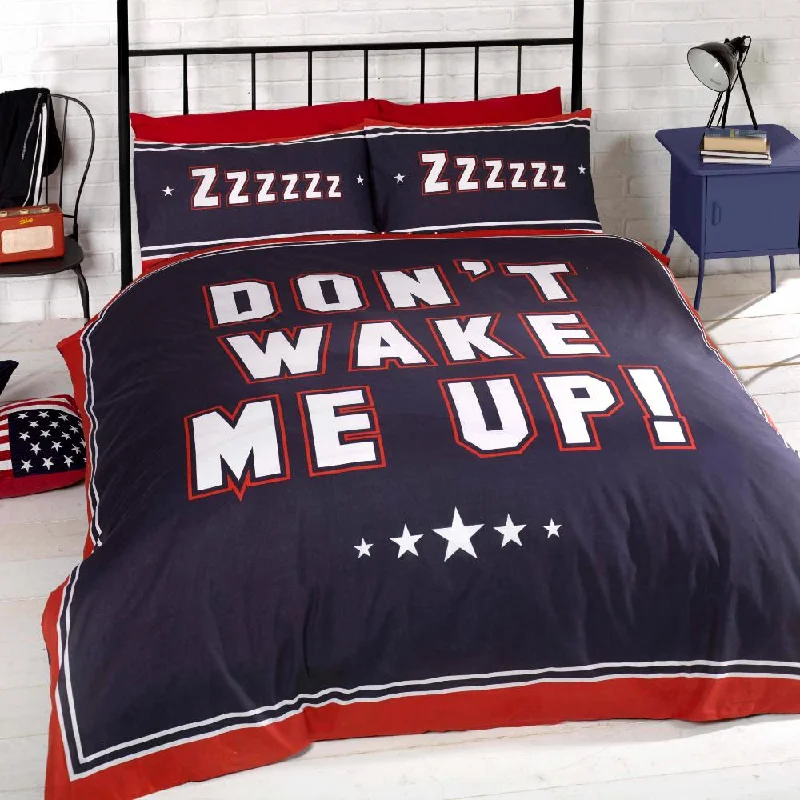 Don't Wake Me Up Duvet Cover Set