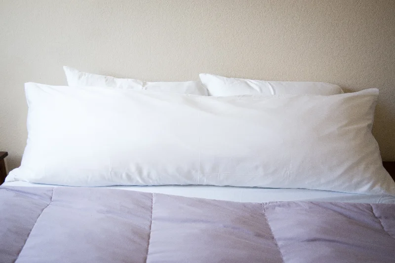 Holiday Sale Pillowtex White Goose Feather and Down Body Pillow