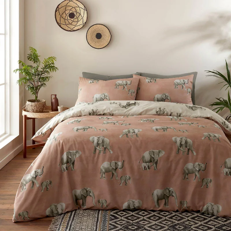 Ella Elephant Duvet Cover Set