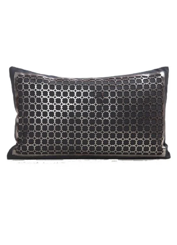 Sneak Peek Sale Fibre Cirque Cowhide Accent Pillow