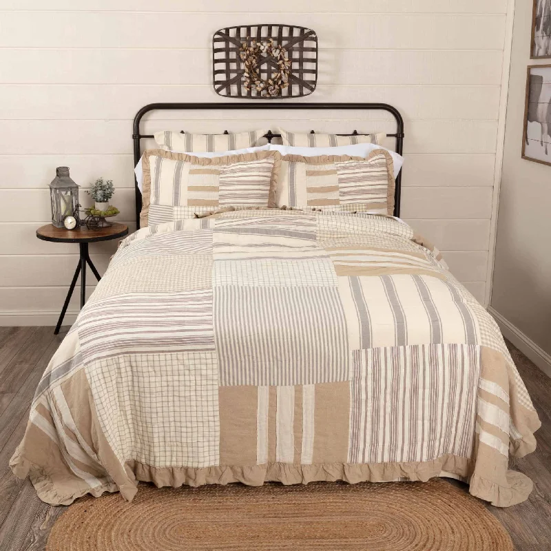 Grace Luxury King Quilt 120Wx105L **BACKORDERED UNTIL DECEMBER 2024**