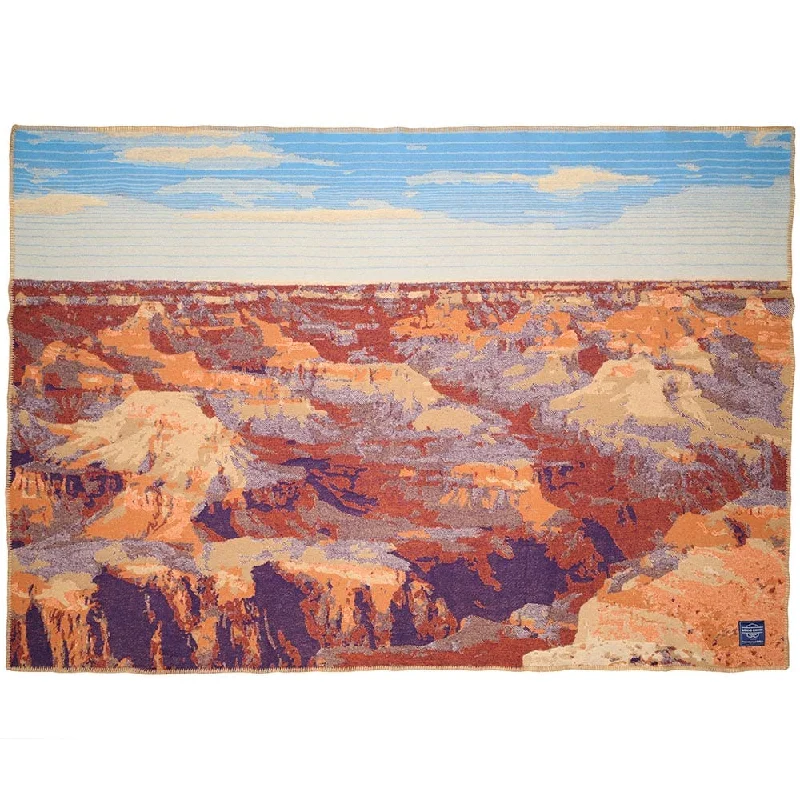 Grand Canyon National Park Wool Throw