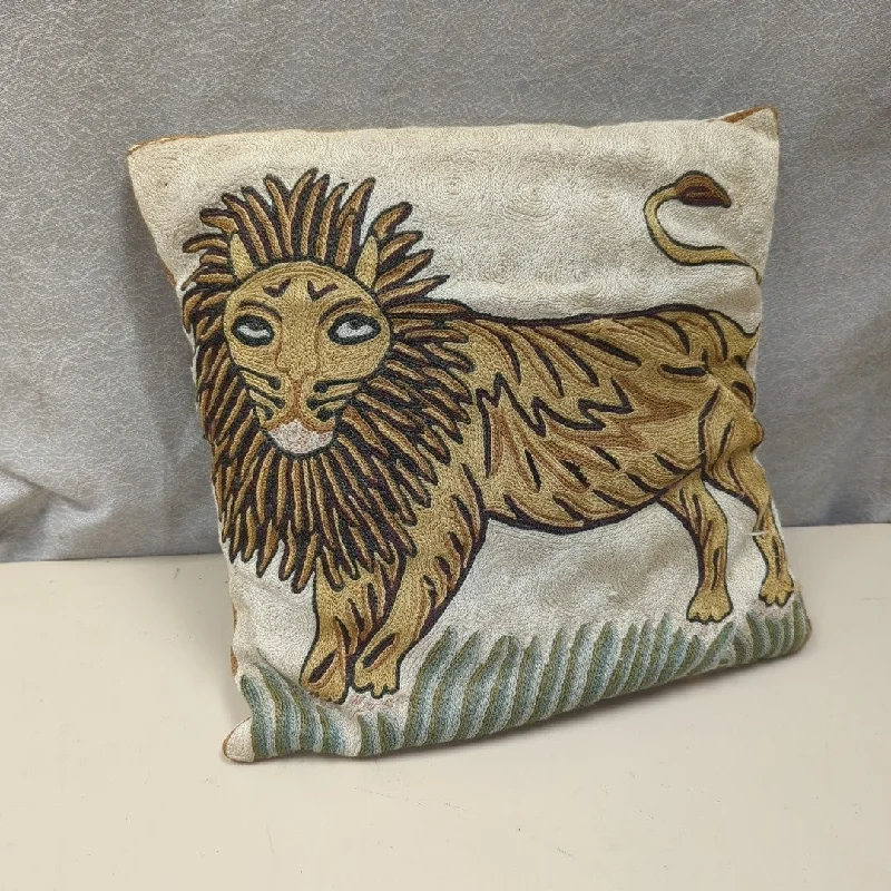 HANDMADE BIG CAT PILLOW