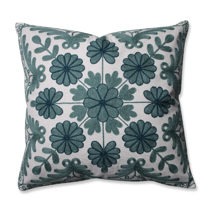 Sylvan Cerulean 16.5-inch Throw Pillow