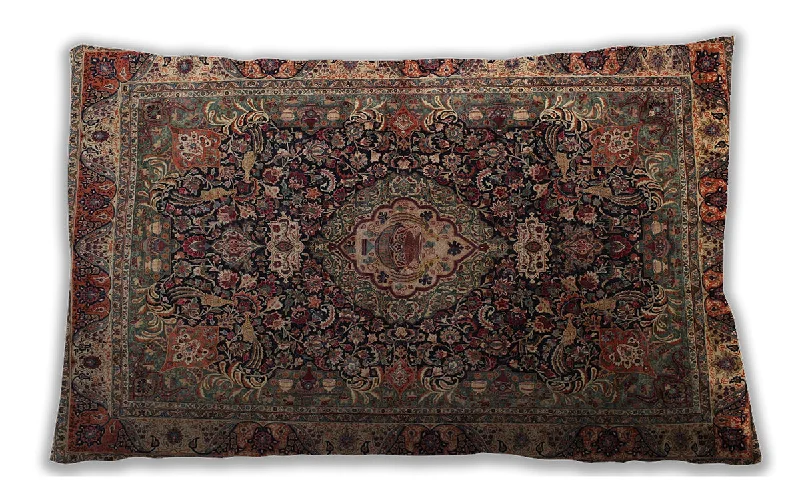 Limited Supply Traditional Classic Indoor Outdoor Rectangular Dark Almond Brown Lumbar Throw Pillow, 13 inch by 19 inch, lbtr131