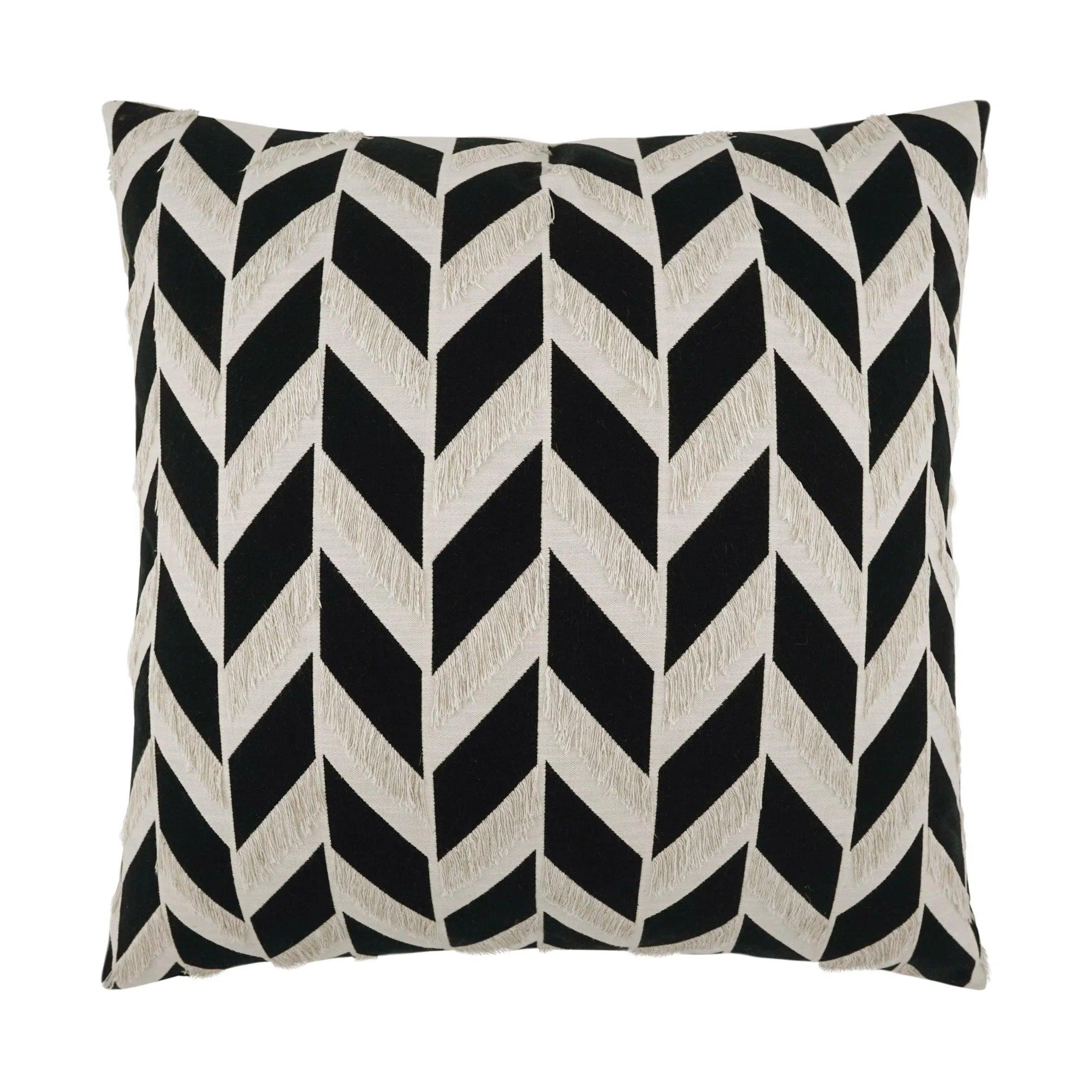 McZagger Black Throw Pillow With Insert