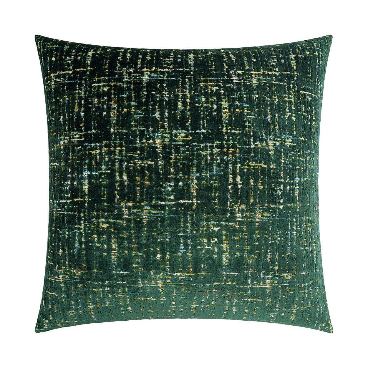 Moonstruck Emerald Green Throw Pillow With Insert