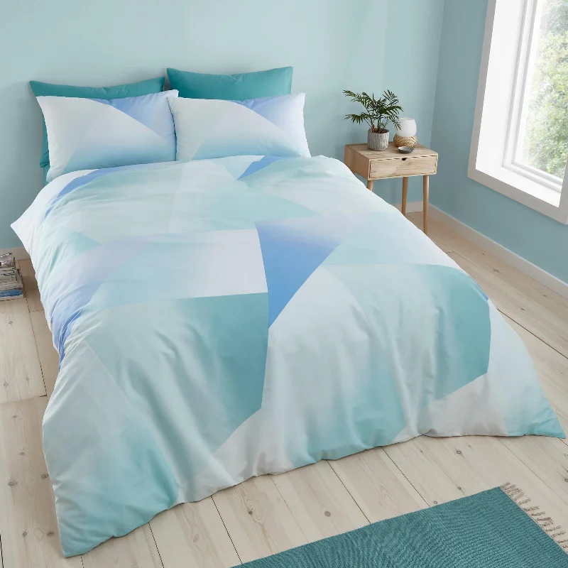 Ombre Larsson Geo Duvet Cover Set