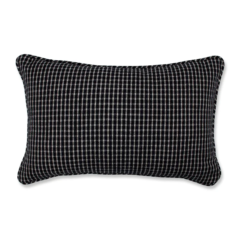 Roe Licorice 11.5X18.5-Inch Throw Pillow