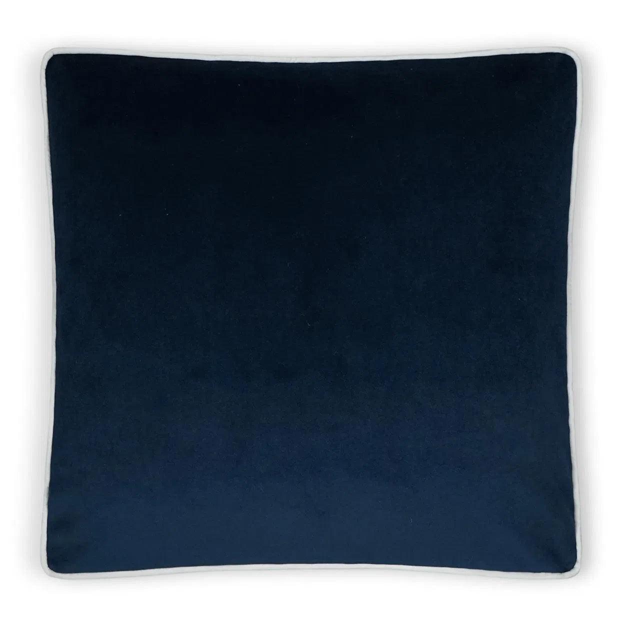 Posh Box Royal Blue Throw Pillow With Insert