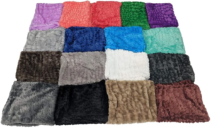 Loyalty Reward Pillowtex Plush Body Pillow with Cover | Colorful Faux Fur