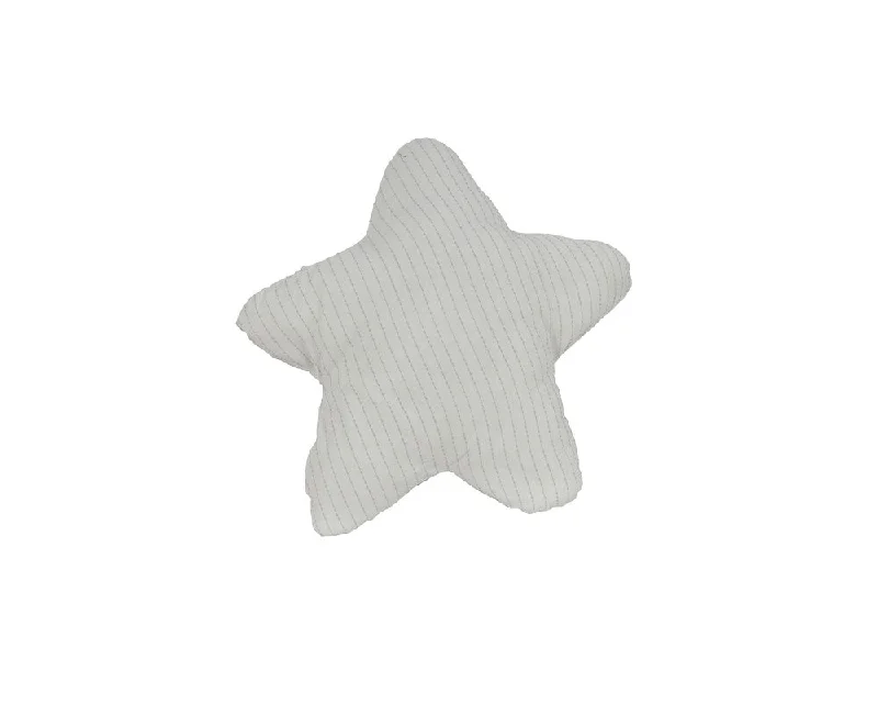 Bargain Prices Set of Two White 3D Starfish Throw Pillows