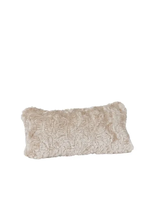 Online Exclusive Signature Vintage Persian Lamb Pillow