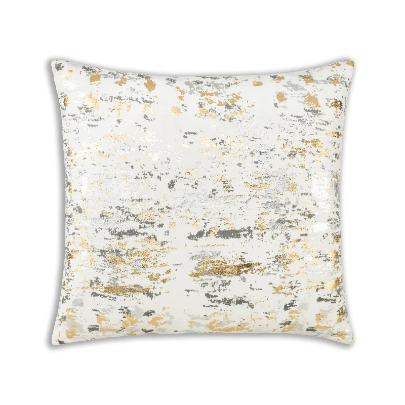 Sona Silver And Gold Pillow