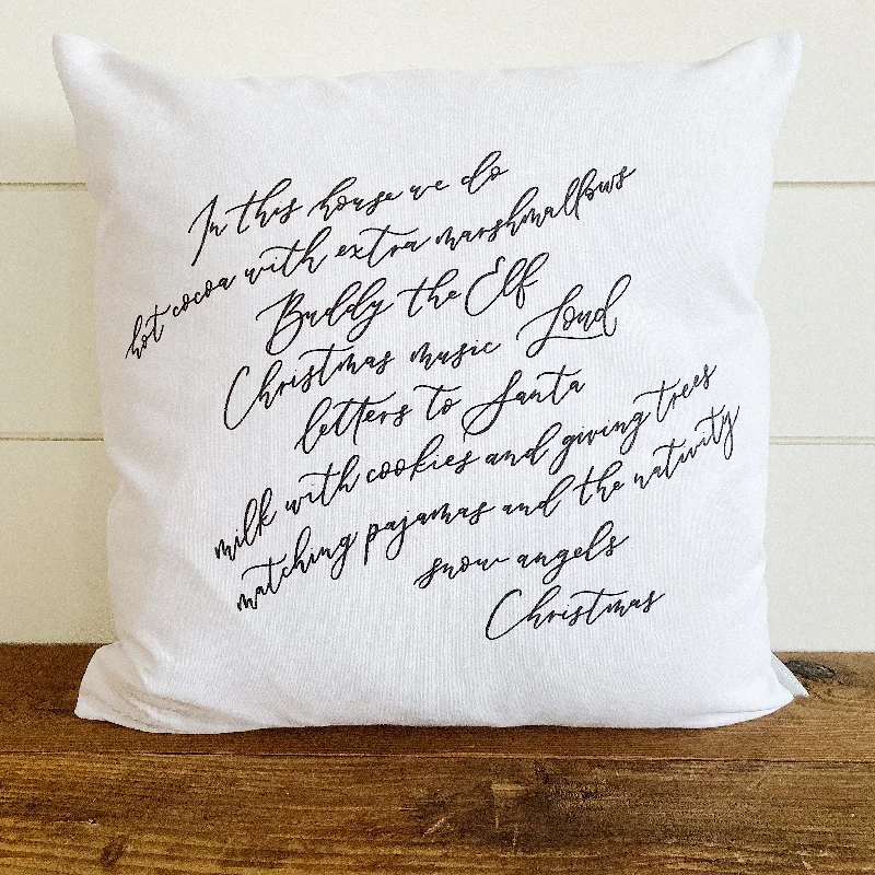 Twas' The Night Before Christmas Pillow Cover