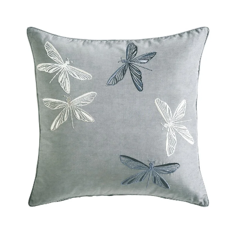 Seasonal Clearance Yves Delorme Lubie Argent Accent Pillow