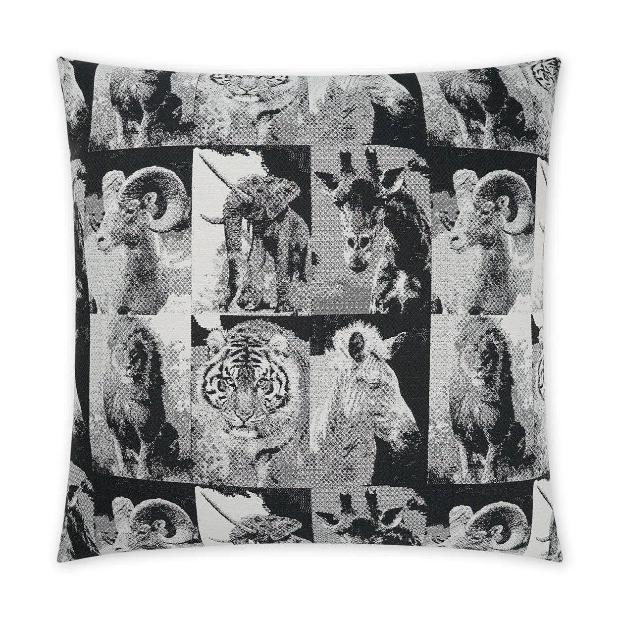 Weekend Specials to Enjoy Zoology Black Throw Pillow With Insert